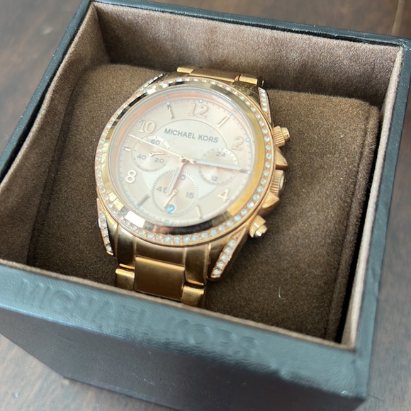 Michael Kors Rose Gold Watch